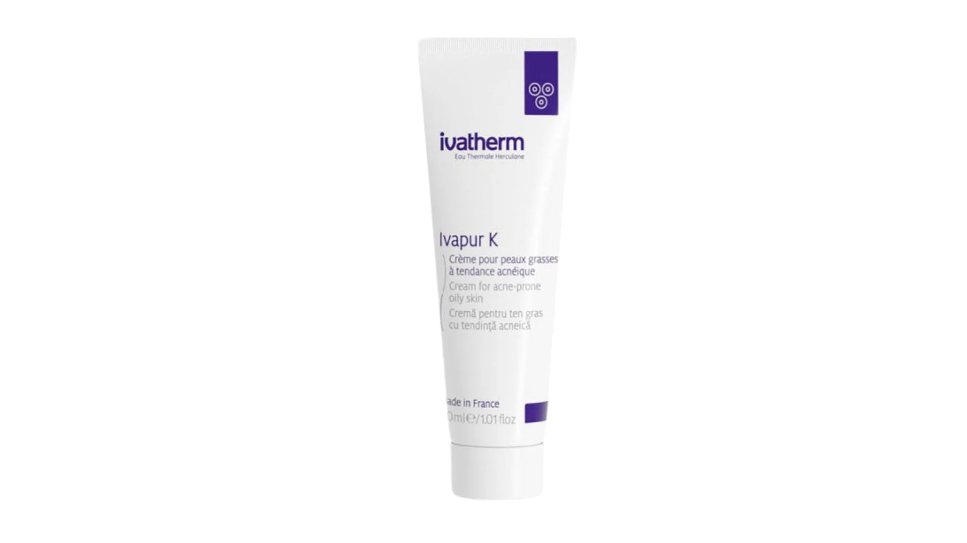 Ivatherm Ivapur K Cream Kem Dưỡng Dành Cho Da Dầu Mụn