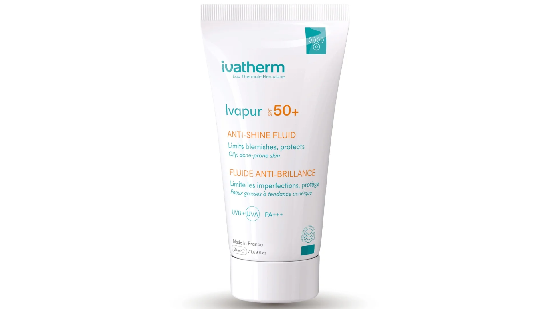 Ivatherm Kem chống nắng kiềm dầu SPF50 - 50ml